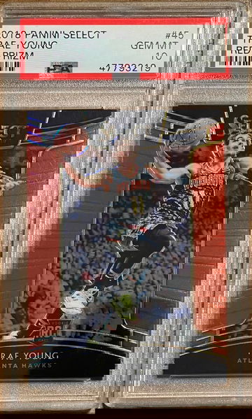 2018 Panini Select Trae Young Red Prizm /199