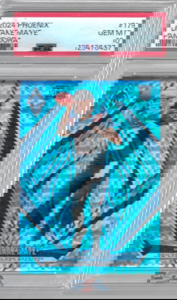2024 Phoenix Drake Maye Pandora RC #179 PSA 10 Gem Mint