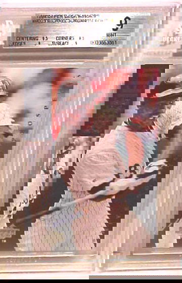 1994 UPPER DECK MINORS SILVER #MJ23 MICHAEL JORDAN NASHVILLE SOUNDS ROOKIE BGS 9 MINT