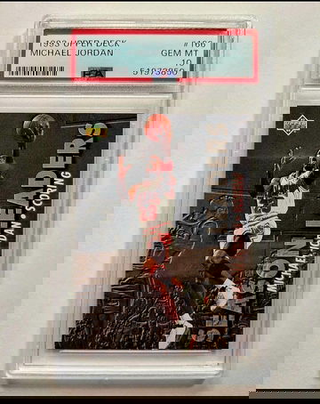 1993 Upper Deck Michael Jordan Season Leaders PSA 10 #166