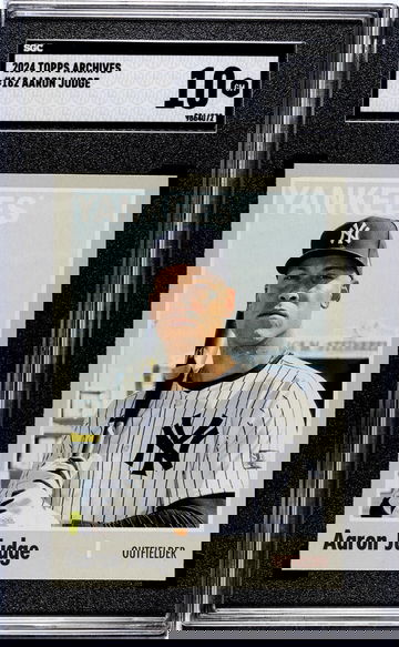 2024 Topps Archives #162 Aaron Judge SGC 10