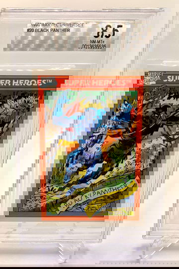 1990 Impel Marvel Universe Series 1 Black Panther #20 BGS 8.5 Rookie