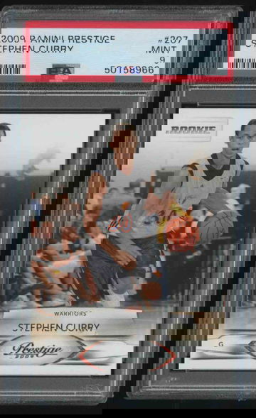 2009 Prestige #207 Stephen Curry PSA 9 Mint 