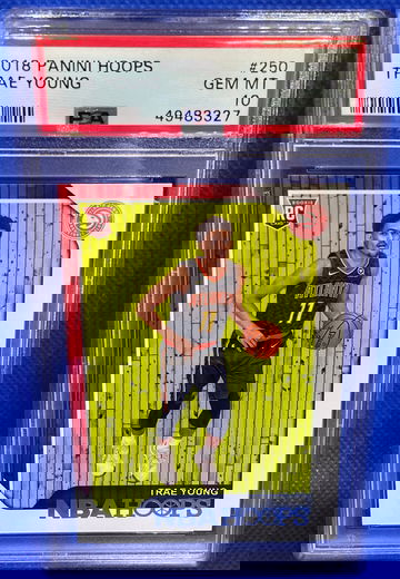 2018-19 Panini Hoops Trae Young Rookie RC PSA 10 GEM MINT