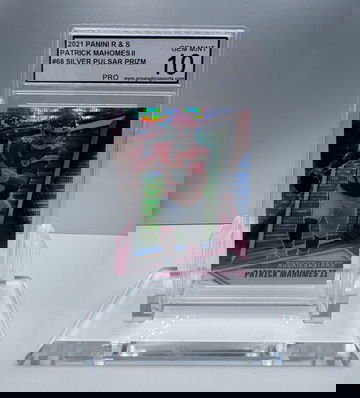 2021 Panini Prizm Patrick Mahomes II Rookie & Stars Silver Pulsar Prizm #68