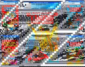 KAMANDI #1-59 *ISSUES #1-5 CGC* COMPLETE SERIES JACK KIRBY STORY & ART 1972-1978