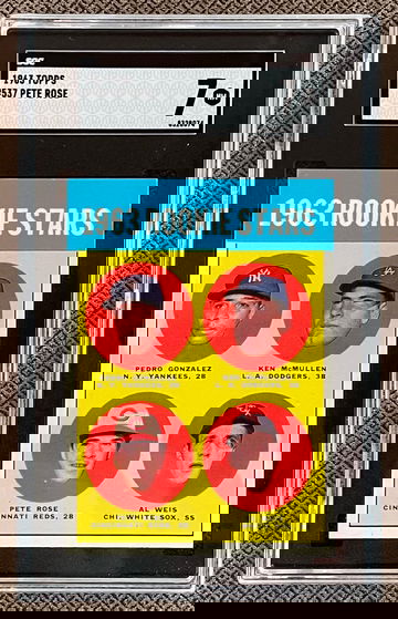 1963 Pete Rose #537 SGC 7