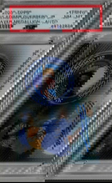 2020 Topps Vladiimir Guerrero Jr. AUTO 8/10 PSA 8