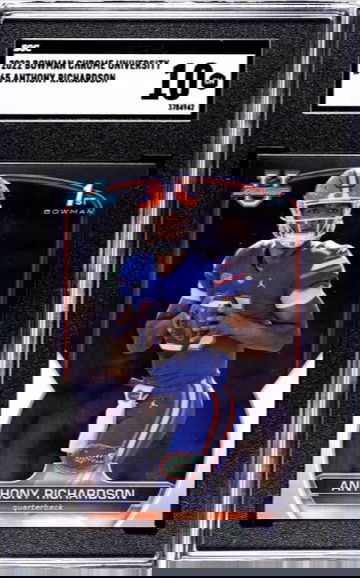 2022 Bowman Chrome University #65 Anthony Richardson Rookie RC #65 GEM MINT 10