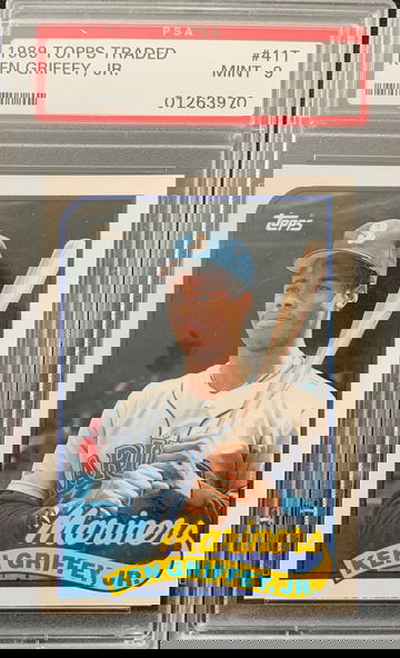 1989 Topps Traded Ken Griffey Jr. PSA 9 Mint