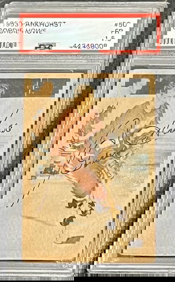 1953 Parkhurst Gordie Howe PSA 1.5