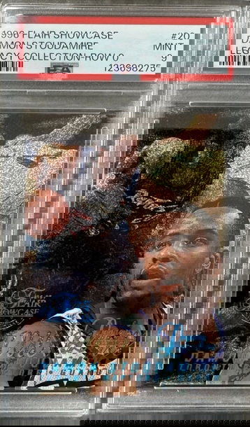 1996 Flair Showcase Legacy Collection Row 0 Damon Stoudamire /150 PSA 9