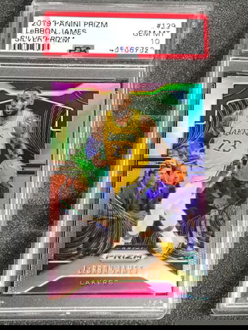 Lebron James Silver Prizm