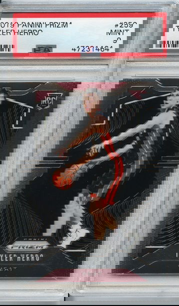 Tyler Herro Prizm PSA 9 Rookie NEP