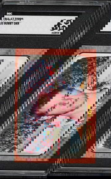 1966 Topps Hockey Bobby Orr RC #35 Rookie HOF SGC 6 EX-NM+ WELL CENTERED