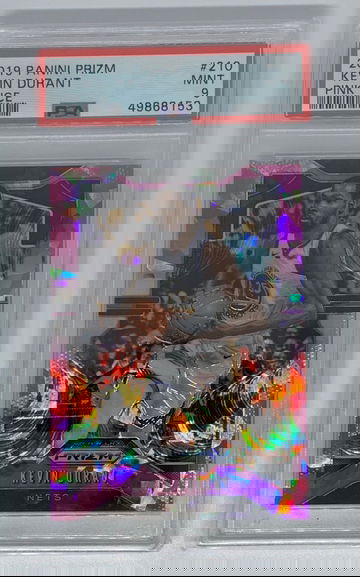 Kevin Durant 2019 Panini Prizm Pink Ice