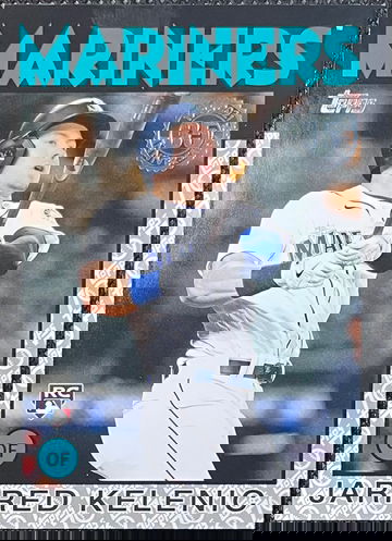 2021 Topps Jarred Kelenic 1986 70th Anniversary RC /70