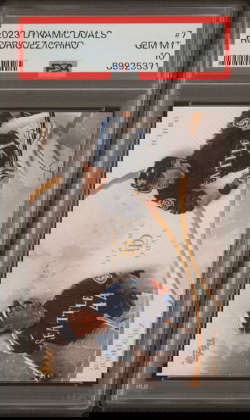 2023 Topps Dynamic Duals Ichiro Suzuki/Julio Rodriguez #7 PSA 10