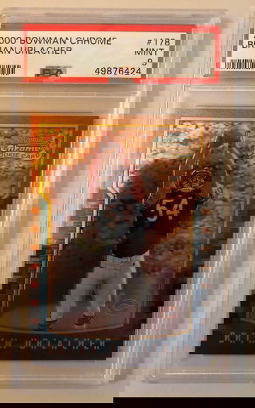 2000 Bowman Chrome Brian Urlacher RC PSA 9