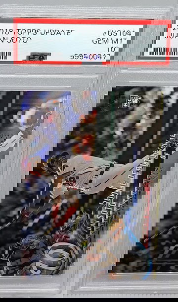 2018 Topps Update #US 104 Juan Soto RC PSA 10 Gem Mint