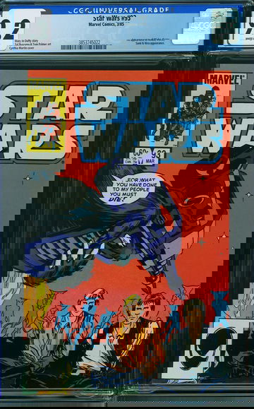 STAR WARS #93, CGC 9.2 NM-