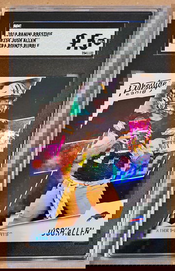 2018 Panini Prestige Xtra Points Purple Josh Allen Rookie SGC 9.5 