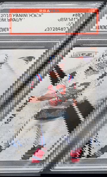 2010 Panini R&S Tom Brady PSA 10 #88