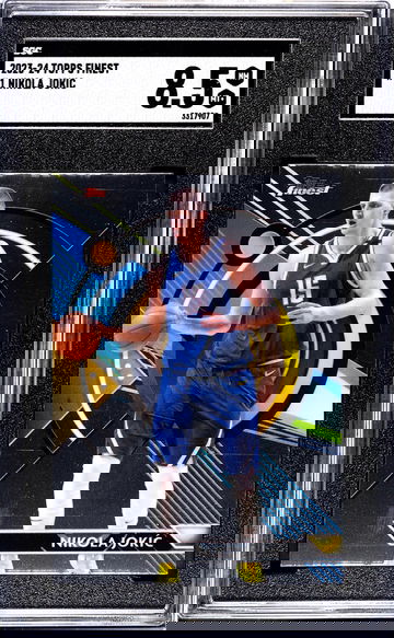 2023-24 Topps Finest Nikola Jokic #1 SGC 8.5