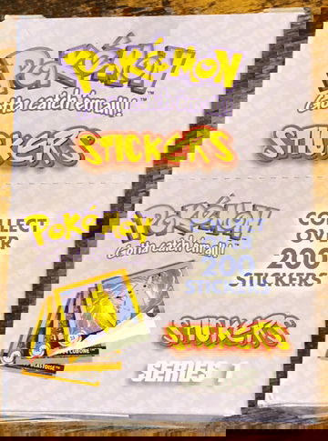1999 ArtBox Pokémon Stickers