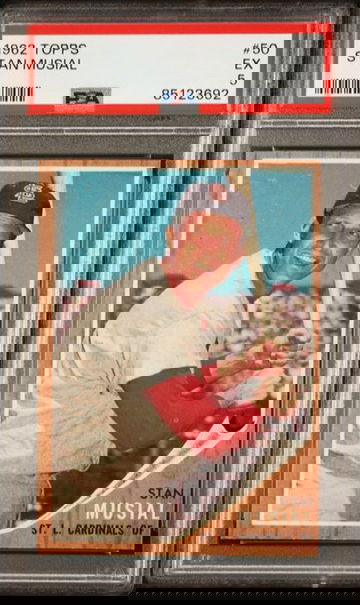 1962 Topps Stan Musial #50 PSA 5 [BL-2C.44]