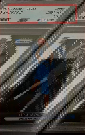 Luka Doncic Prizm PSA 10
