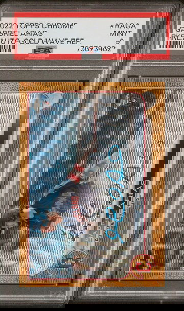 2022 Topps Chrome #RAGA Gabriel Arias /50 PSA 9