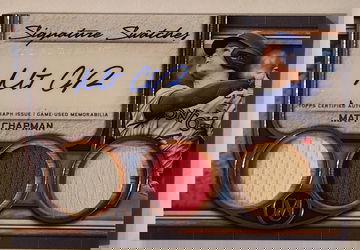 2023 Topps Museum Collection Signature Swatches Matt Chapman