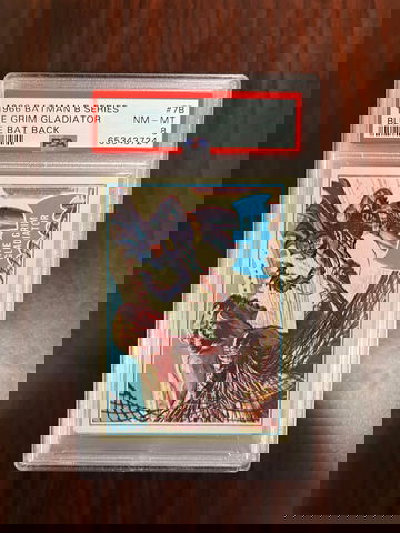 1966 Batman B Series Blue Back 7b PSA 8