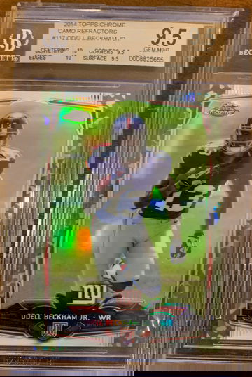 Odell Beckham Jr. 2014 Topss Chrome Camo 412/499