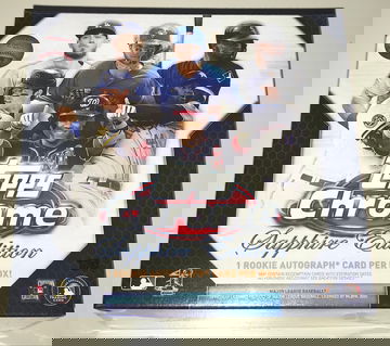 2020 Topps Chrome Baseball Sapphire Hobby Box