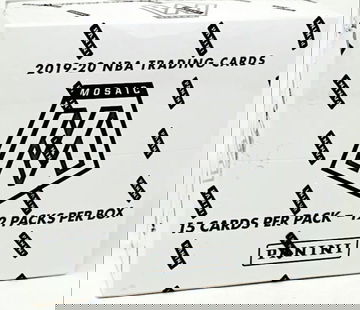 2019-20 Panini Mosaic Basketball Fat Pack Cello