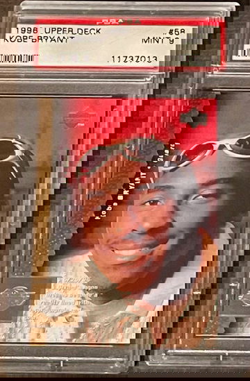 Kobe Bryant 1996 Upper Deck RC Lakers PSA 9 Legend Star