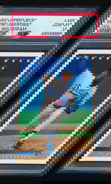 1993 Upper Deck Pedro Martinez Gold Hologram PSA 10 Gem Mint