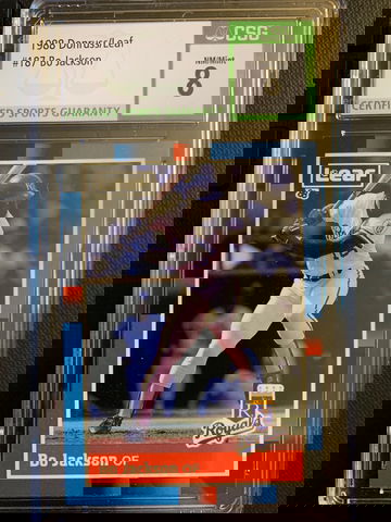 1988 Leaf Bo Jackson 2nd Year CSG 8