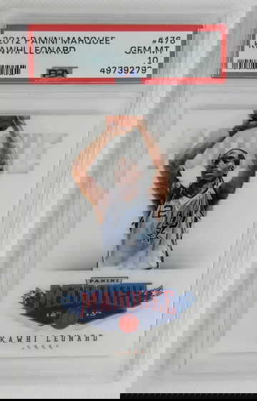 KAWHI LEONARD 2012 Panini Marquee Acetate Rookie RC #476 Clippers - PSA 10 GEM MINT