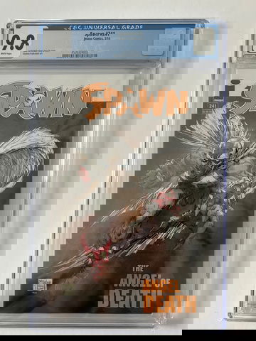 Spawn 241 very low print run- CGC 9.8-Shipped from Canada. 