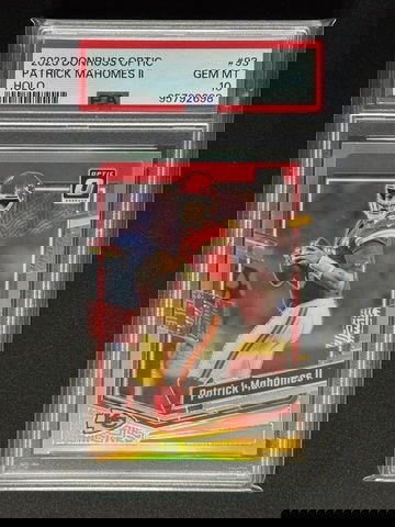 Patrick Mahomes 2023 Optic Holo PSA 10