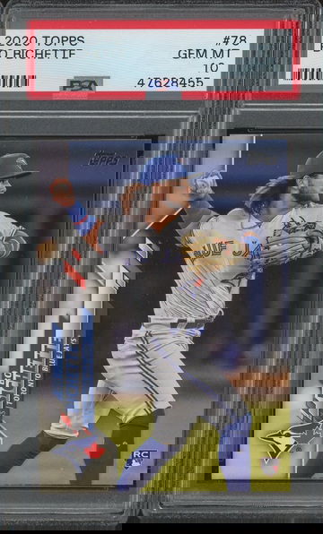 2020 Topps #78 Bo Bichette PSA 10