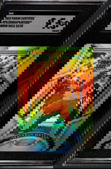 2023 Panini Certified Deshaun Watson Mirror Gold