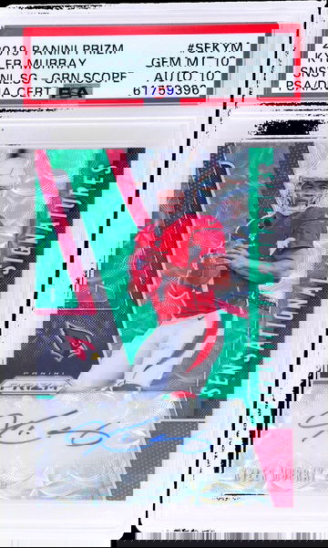 2019 Panini Prizm Sensational Signatures Kyler Murray #SE-KYM /75 PSA 10 Auto