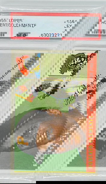 1955 Roberto Clemente Topps PSA 5