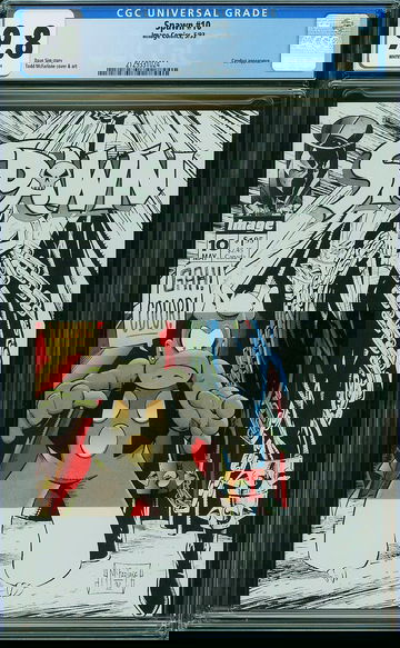 SPAWN #10, CGC 9.8 NM/MT