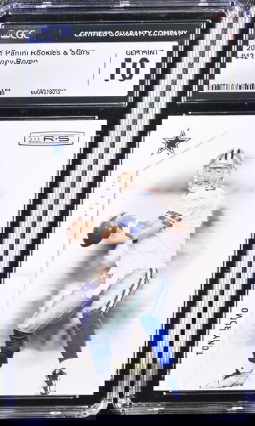 2011 PANINI TONY ROMO #42 CGC 10