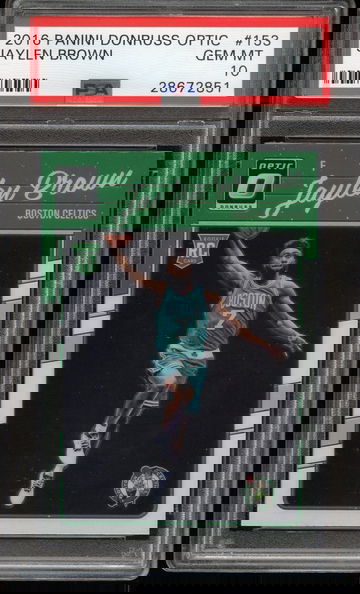 2016-17 Optic JAYLEN BROWN Base Rookie 10